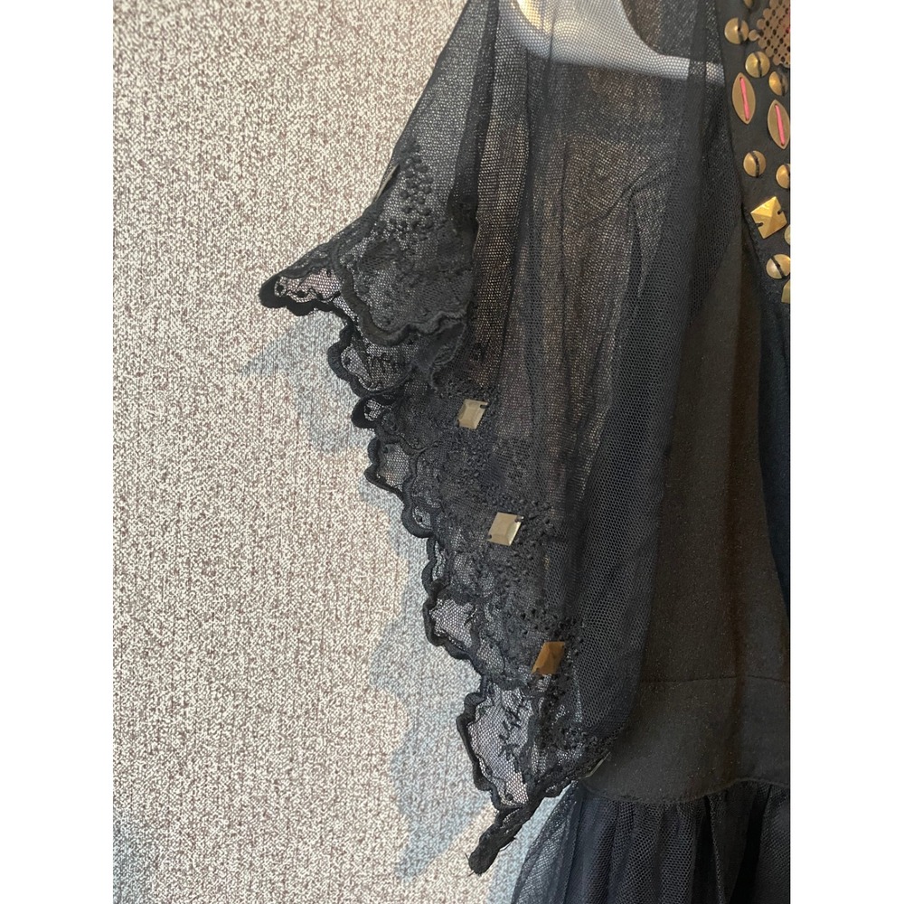 Guess by Marciano Black Embellished Tulle Dress XS Cocktail Party‎ - Picture 3 of 7